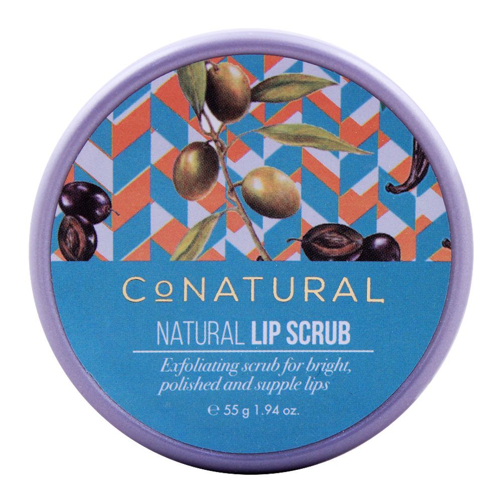Co Natural Lip Scrub Natural 55g