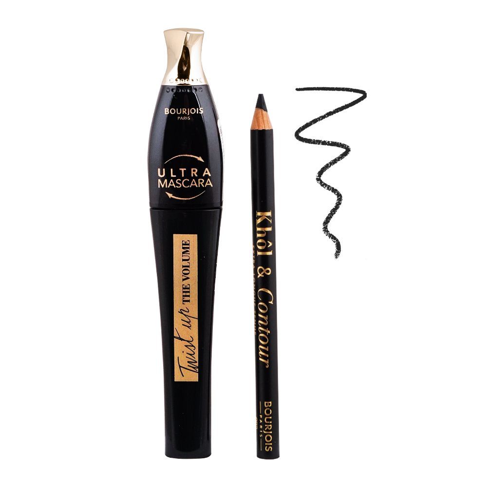 Bourjois Intense Eyes Set Ultra Mascara+Khol Contour