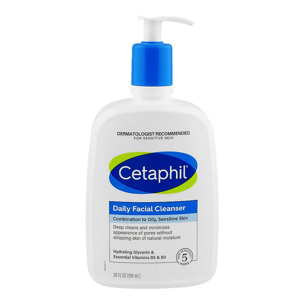 Cetaphil Daily Facial Cleanser Combination Oily Skin 591Ml