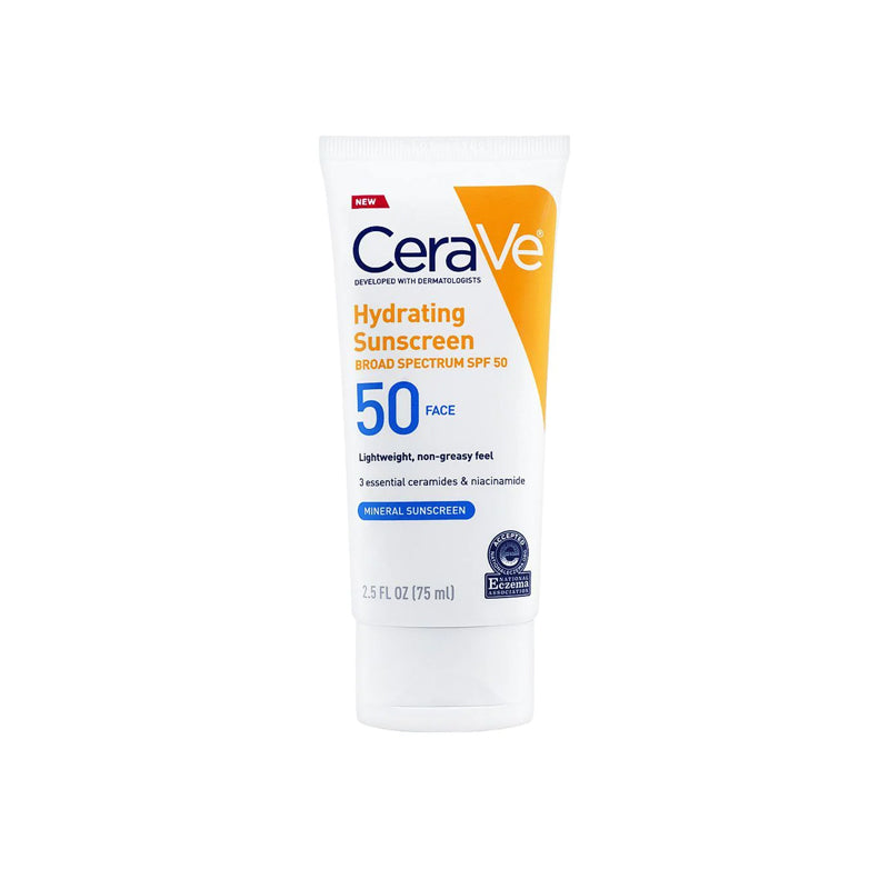 Hydrating Mineral Sunscreen SPF 50 Face Lotion