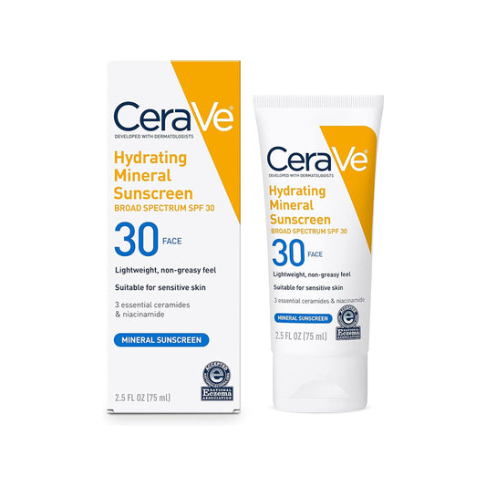 Hydrating Mineral Sunscreen SPF 30 Face Lotion