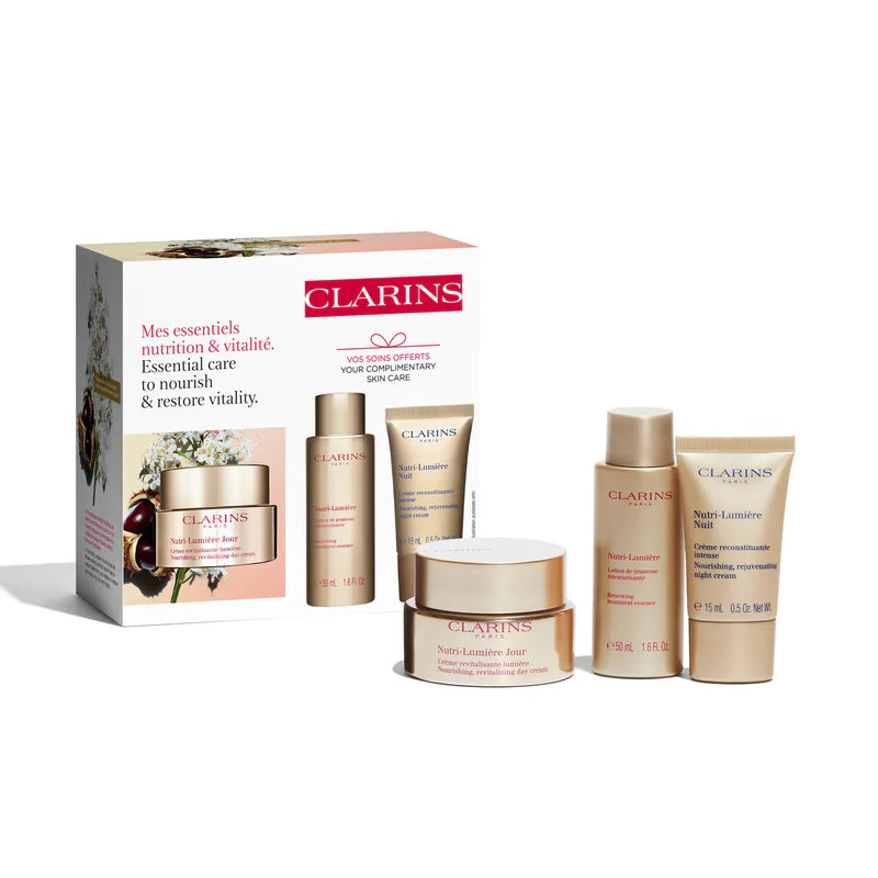 Clarins Gift Set 3Pcs Loyalty Nutri Lumiere