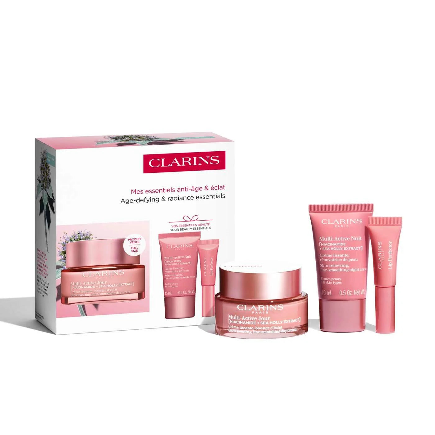 Clarins Gift Set 3Pcs Face Value Pack Loyalty Multi Active