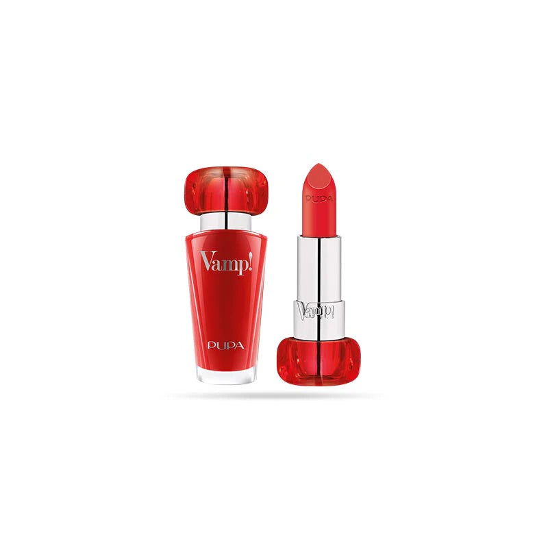 Pupa Vamp Lipstick Extreme Colour With Plumping Treatment True Orange