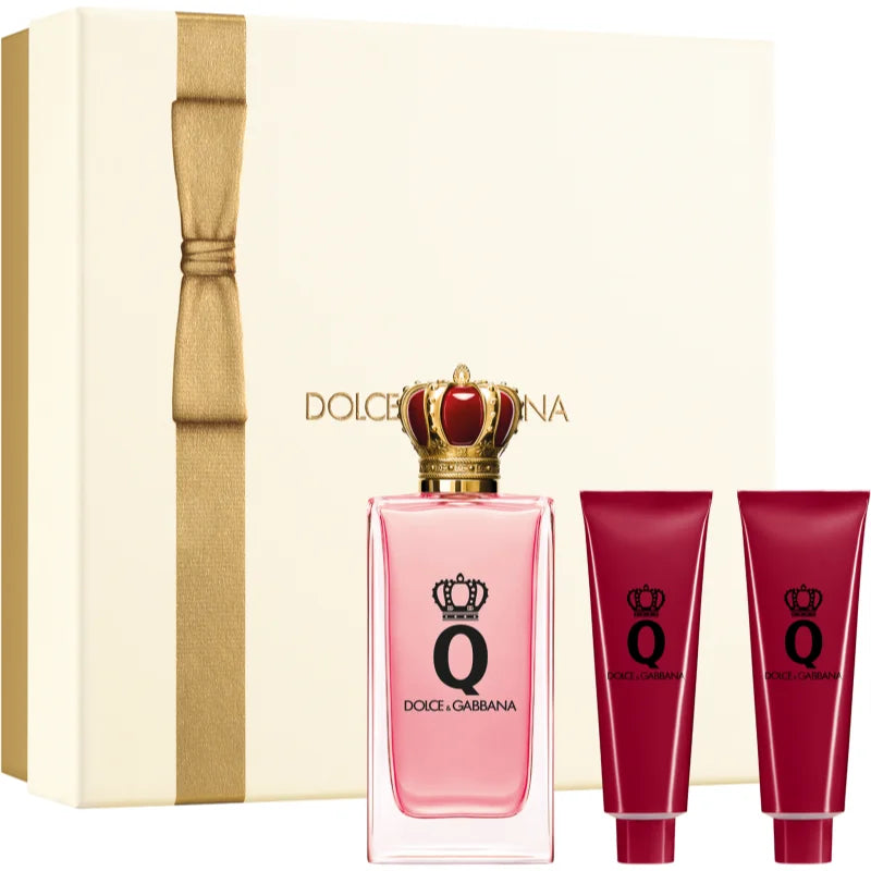 Dolce & Gabbana Spring 25 Gift Set Q For Her Edp 100Ml+Sg 50Ml+Bl 50Ml