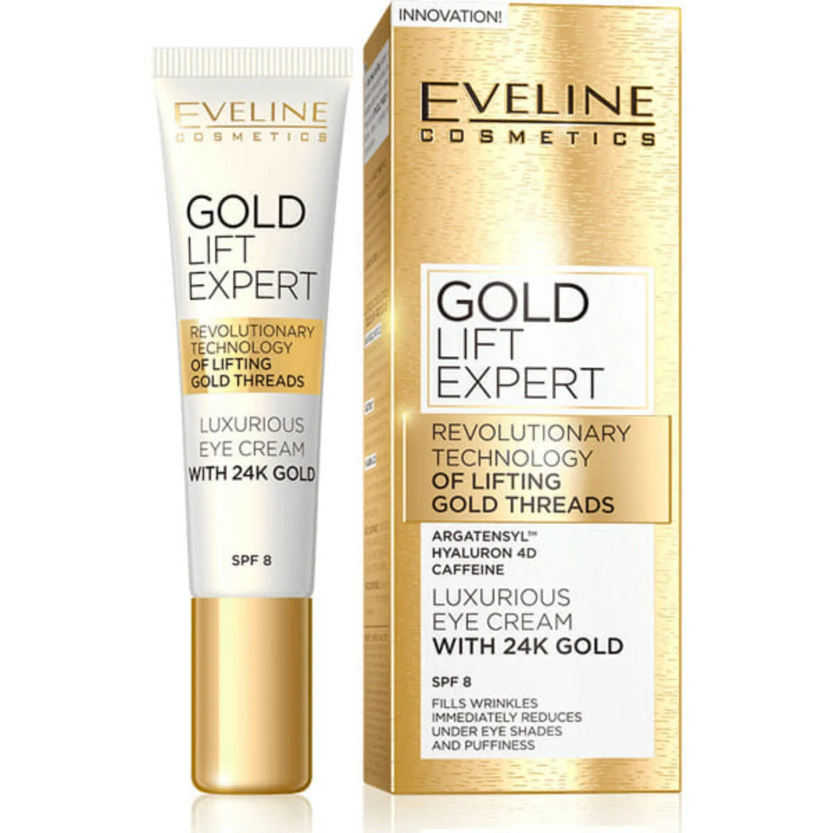 Eveline Eye Cream Gold Lift Expert 15Ml
