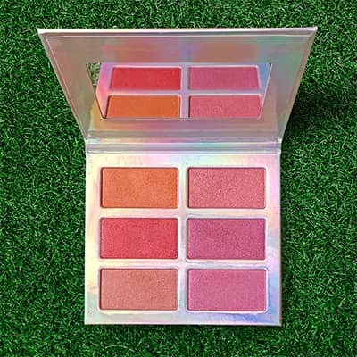 Nadia Hussain Blush N Shine - Shimmer Blush On Palette