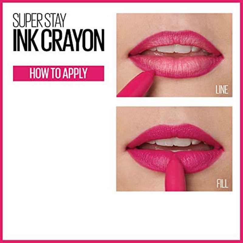 SuperStay Ink Lip Crayon Lipstick - The Divine Beauty