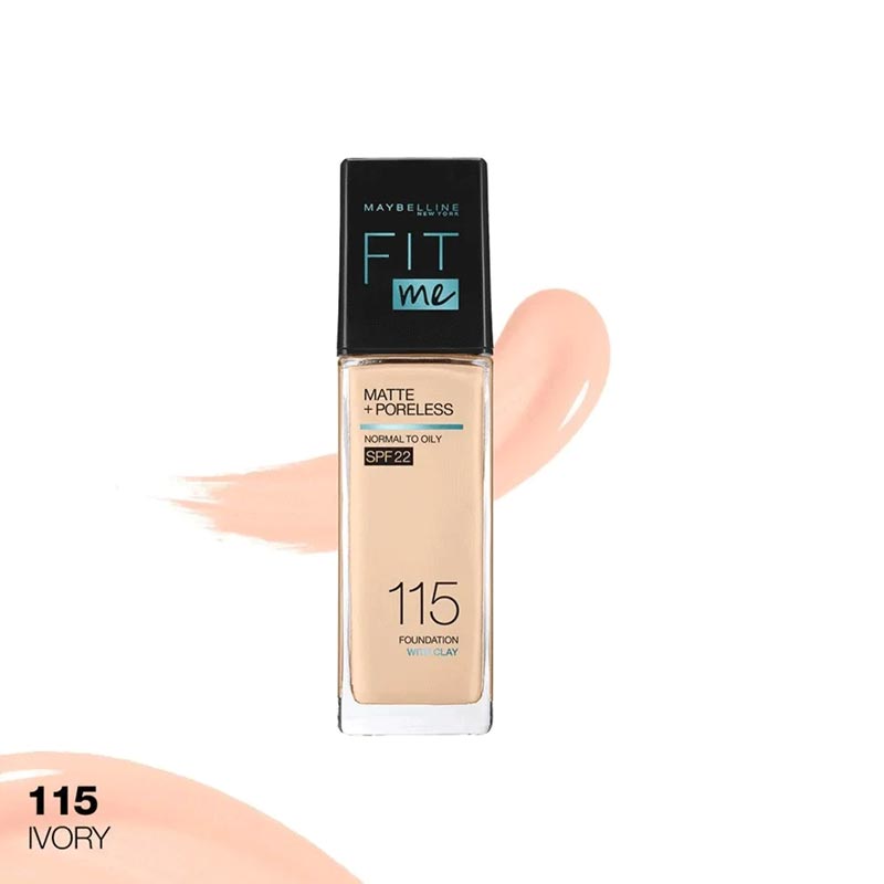 New Fit Me Matte + Poreless Liquid Foundation SPF 22 - The Divine Beauty
