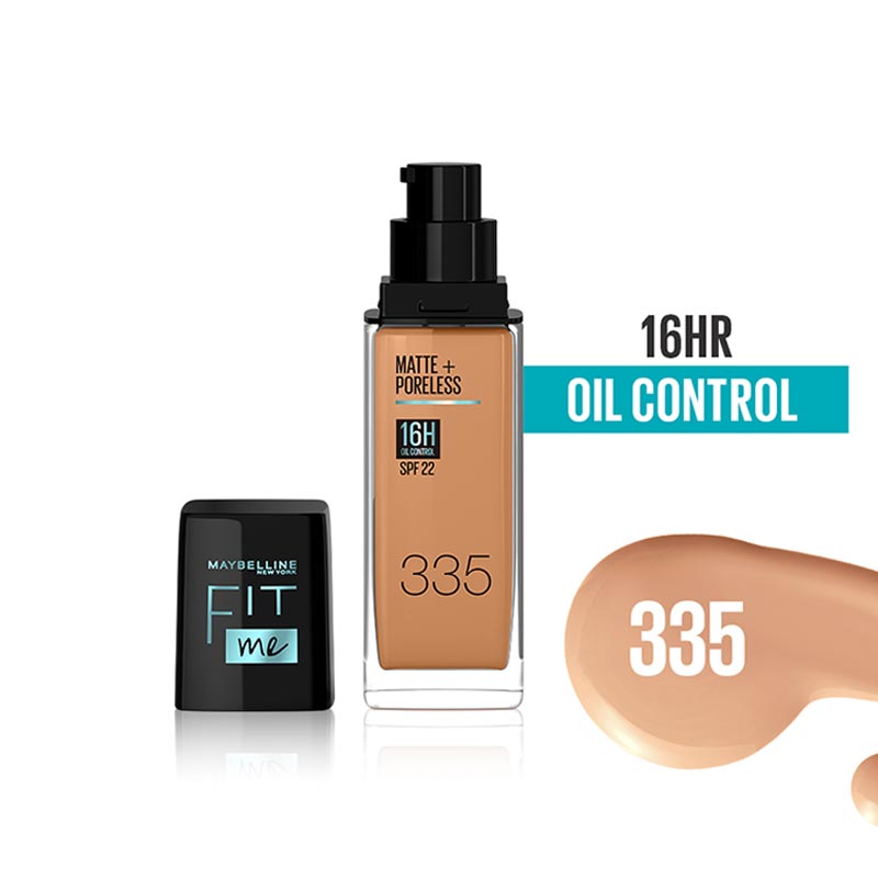 New Fit Me Matte + Poreless Liquid Foundation SPF 22 - The Divine Beauty