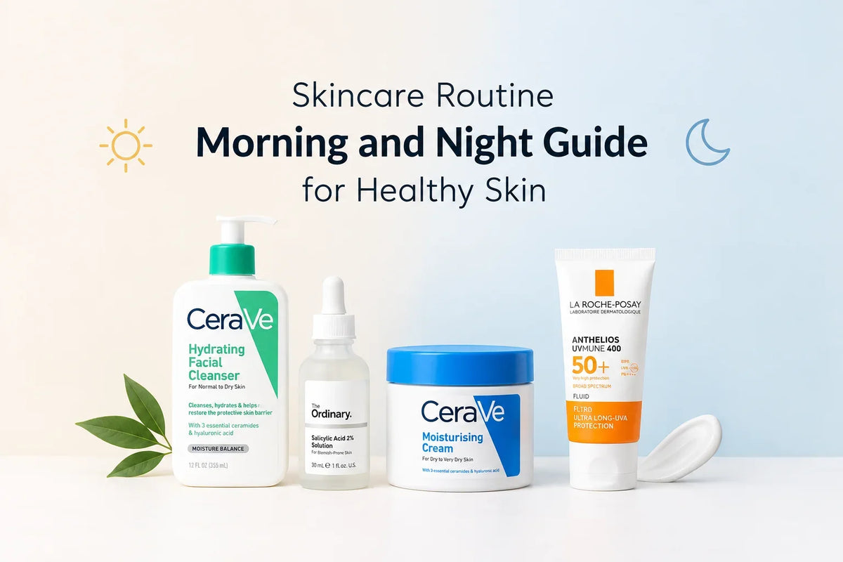 Skincare Routine: Morning and Night