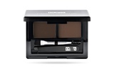 Pupa Eyebrow Design Set Perfect Eyebrow Set  Fixative Wax  Colr Pwdr Dark Brown
