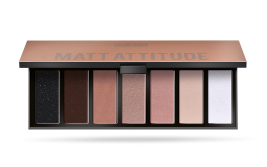 Pupa Eye Shadow Palette Make Up Stories Compact 7 Multi-Finish Eyeshadows