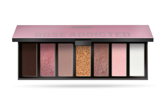 Pupa Eye Shadow Palette Make Up Stories Compact 7 Multi-Finish Eyeshadows