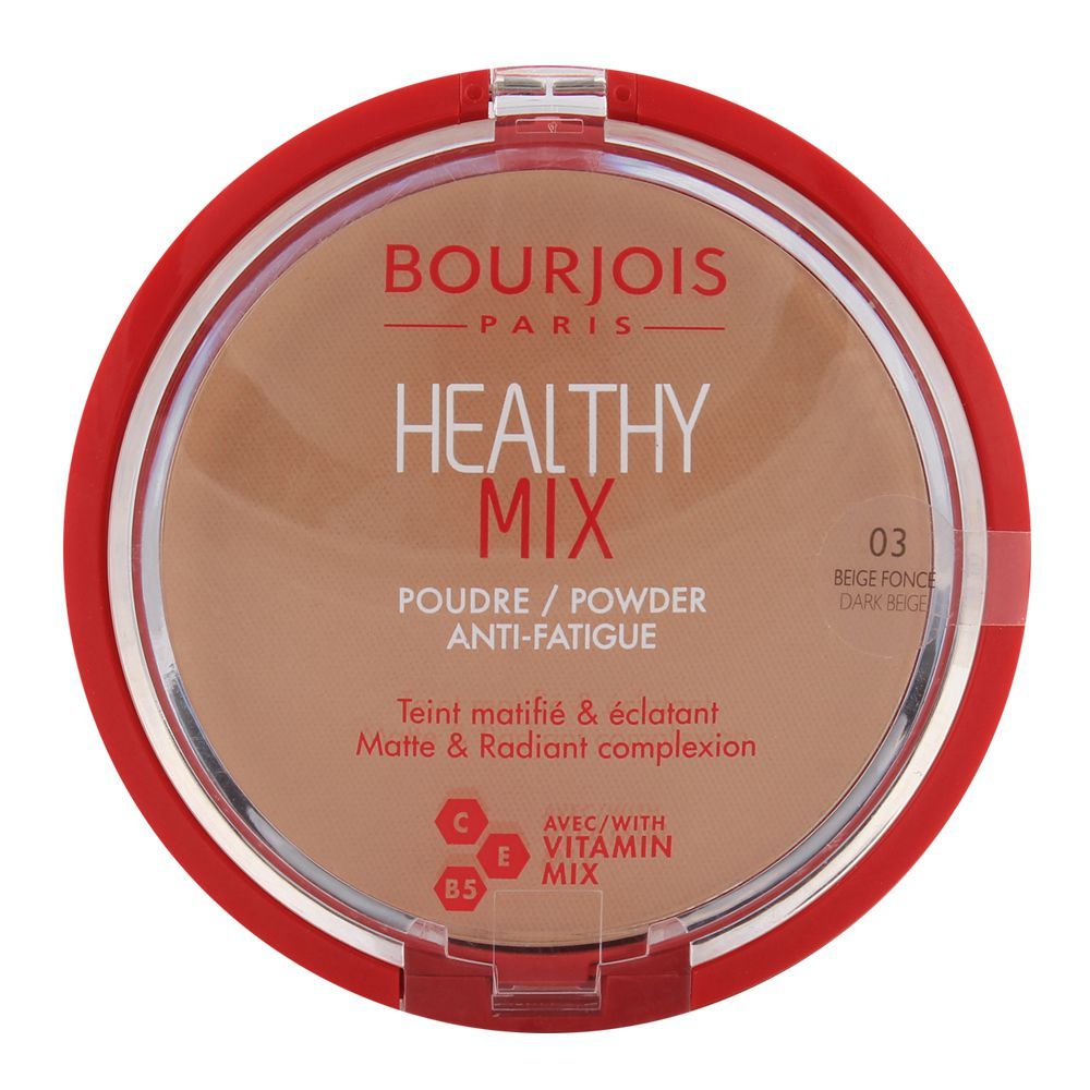 Bourjois Healthy Mix Antifatigue Powder 03 Dark Beige 11g/038 Oz