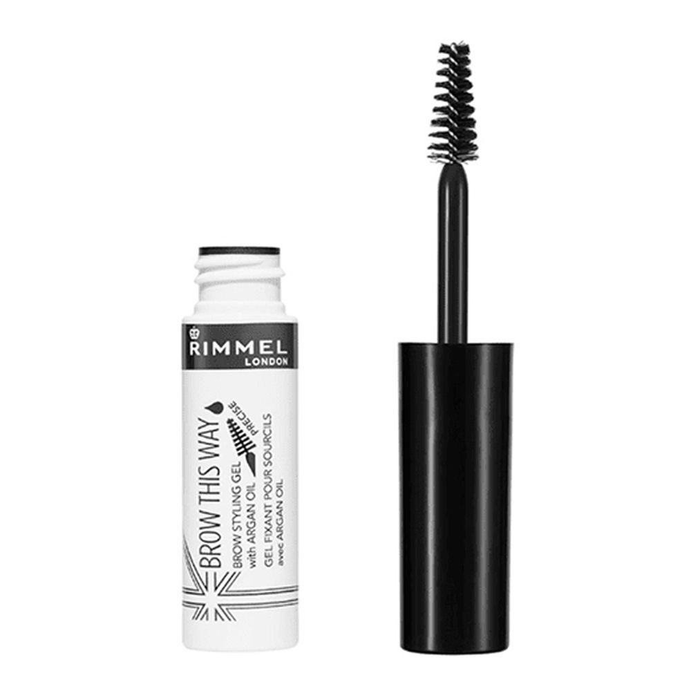 Rimmel Brow This Way Eyebrow Gel With Argan Oil Clear