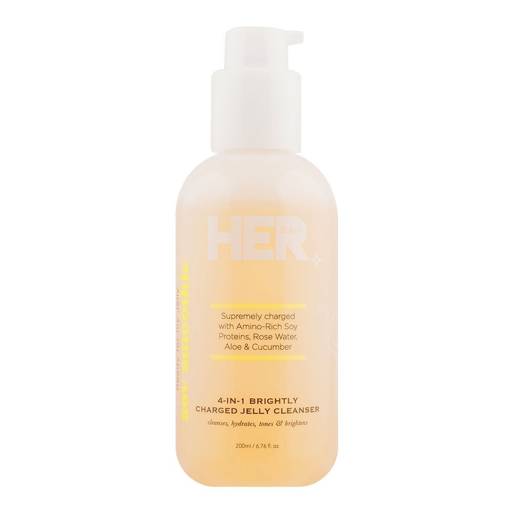 Her Beauty Soy Smoothie 4 in 1 Brightly Charged JellyÂ Cleanser