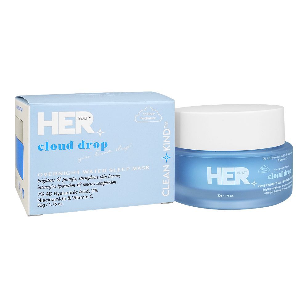 Her Beauty Cloud Drop Overnight Water Sleep Mask 50G
