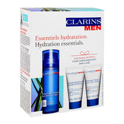 Clarins Gift Set Men Moisture Balm 50Ml Shampoo and Shower 30Ml and Face Wash 30Ml