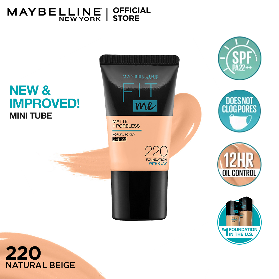 Fit Me Matte + Poreless Foundation