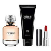 Givenchy Ladies Gift Set L Interdit Edp 80Ml Bl 75Ml Mini Velvte Lipstick N333