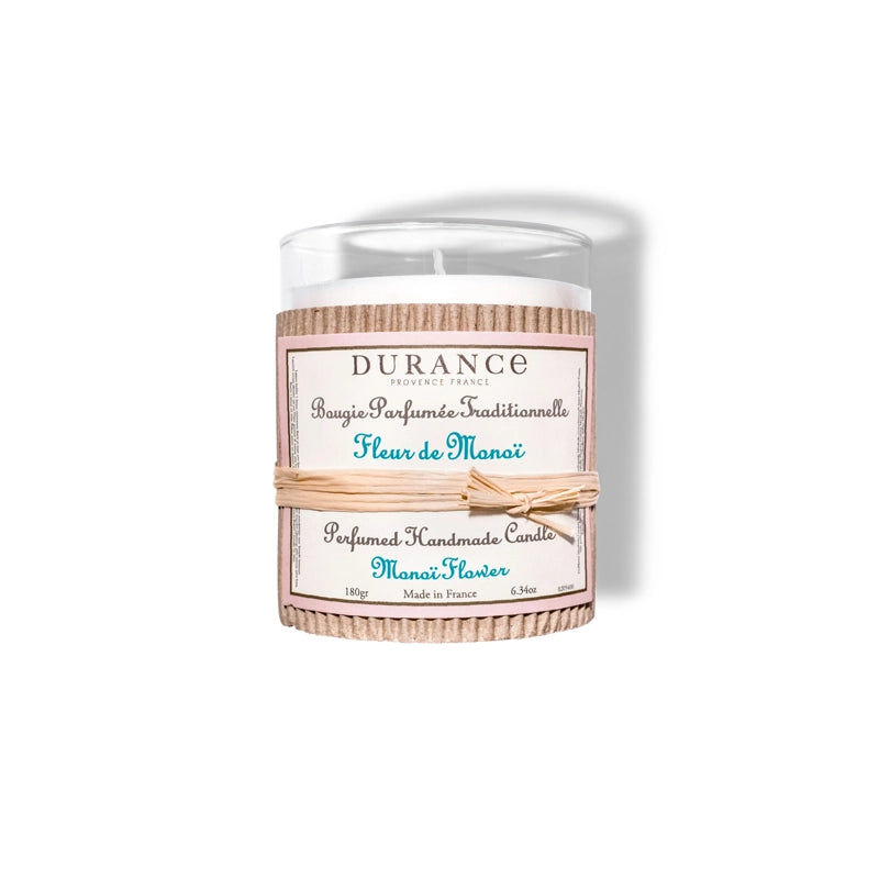 Handmade Candle 6.34 Oz Monoï Flower 180 Gr
