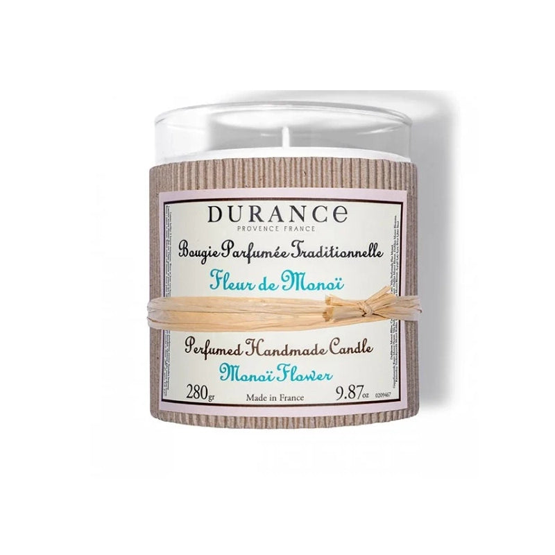 Handmade Candle 9,87 Oz Monoï Flower 280 Gr