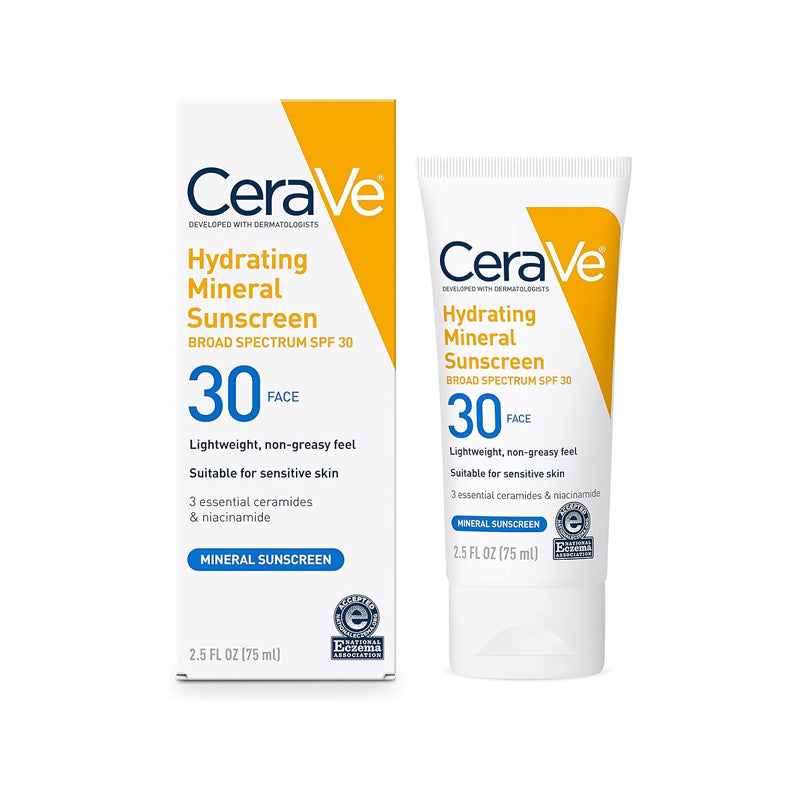 Hydrating Mineral Sunscreen SPF 30 Face Lotion