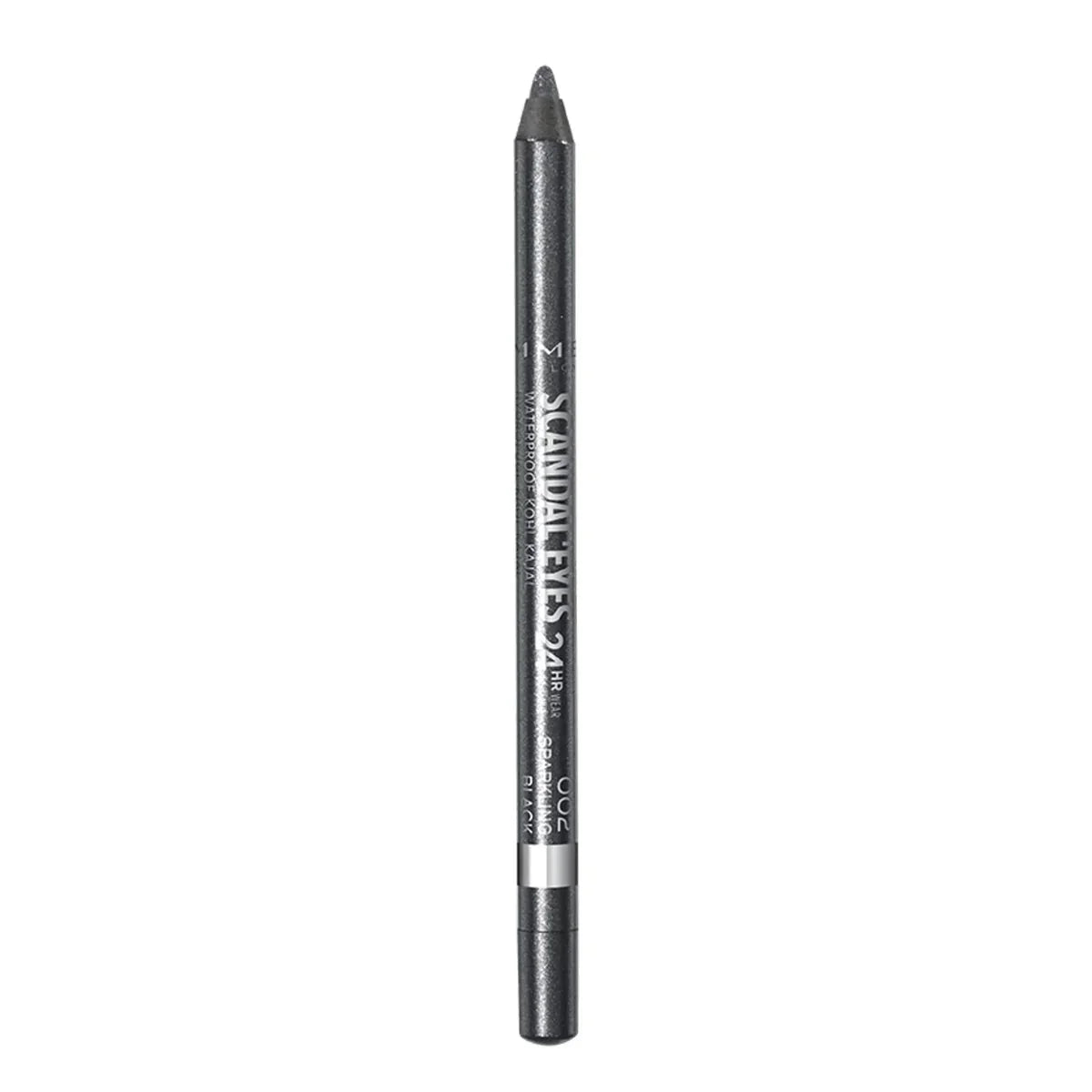 Rimmel Scandaleyes Waterproof Kohl Kajal Liner Sparkling Black. A Black Shade With Shimmer.