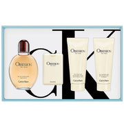 Calvin Klein Obsession for Men Set EDT 125Ml + EDT 20Ml + ASB 100Ml + Body Wash 100Ml