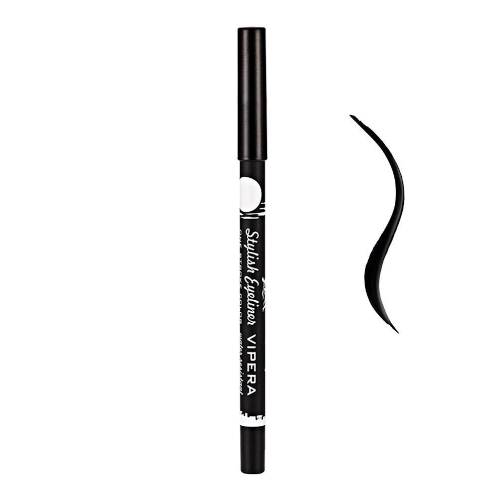 Vipera Stylish Water Resistant Eyeliner - Jet Black