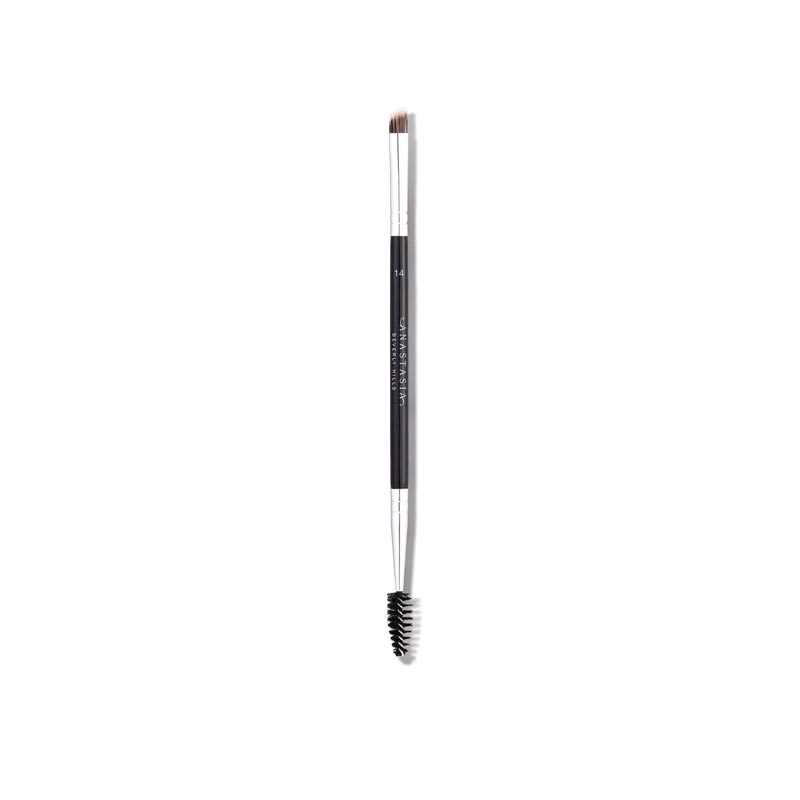 Brush 14 - Duo Brow/Eye Liner Angled Cut/Spooley