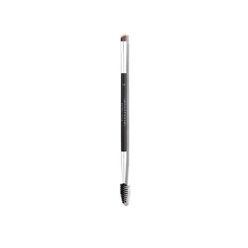 Brush 14 - Duo Brow/Eye Liner Angled Cut/Spooley