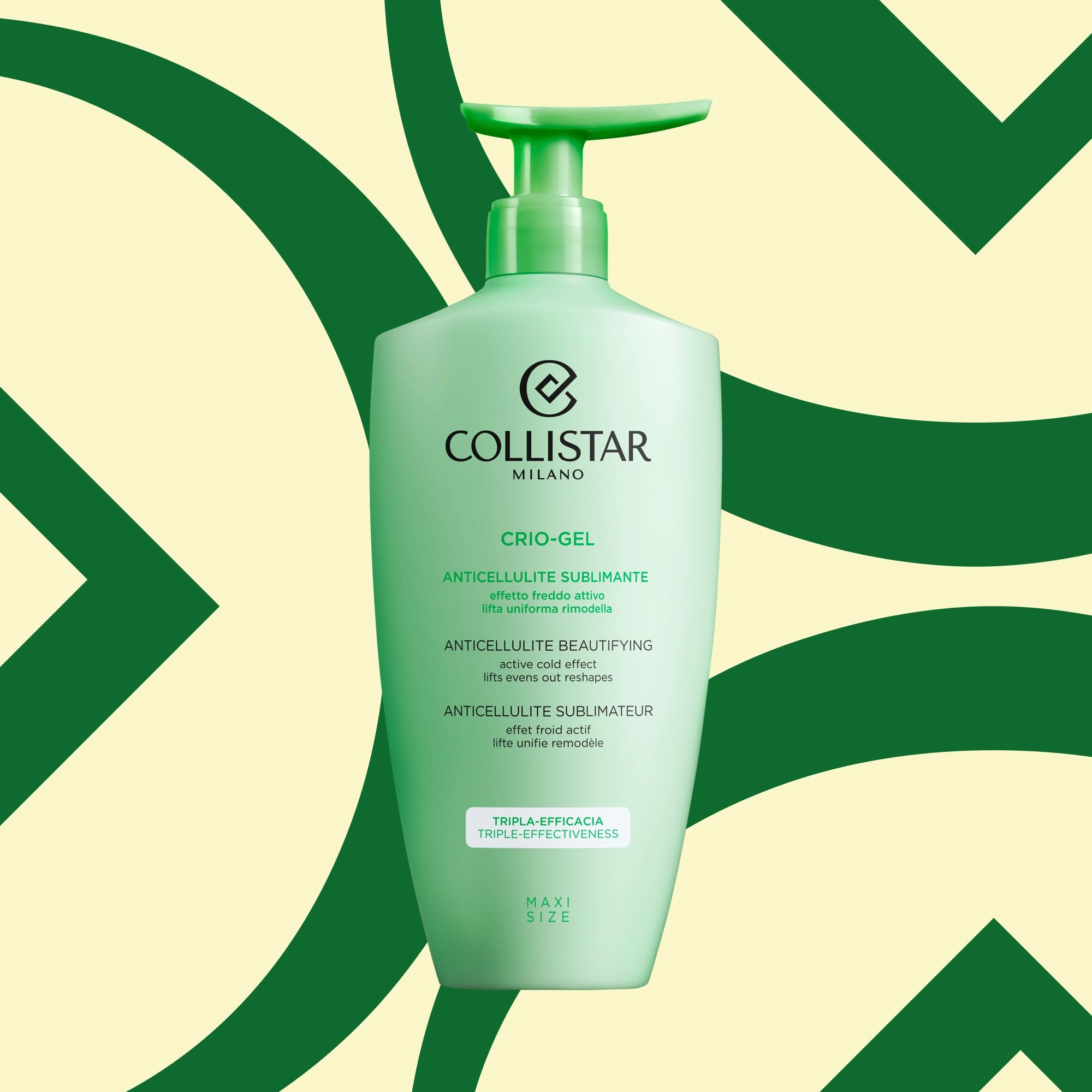 Collistar Crio-Gel Anticellulite Beautifying Active Cold Effect - Lifts Evens Out Reshapes 400Ml
