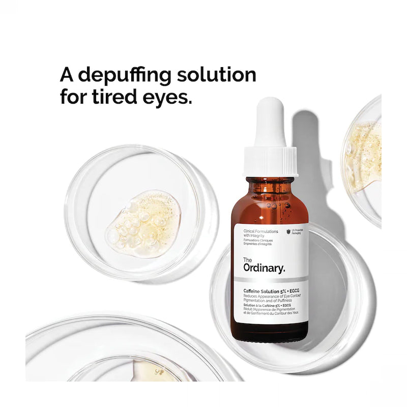 Caffeine 5% + EGCG Depuffing Eye Serum