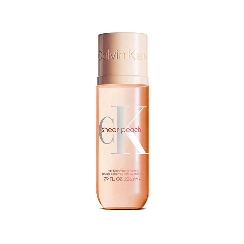 Calvin Klein Sheer Peach Hair & Body Mist 236Ml