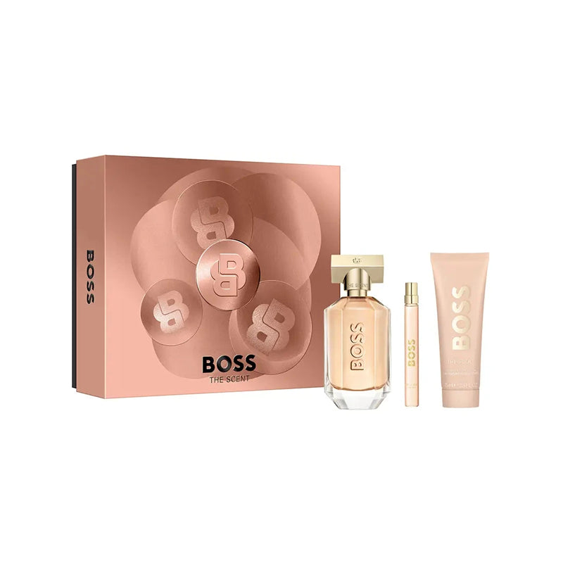 Hugo Boss Ladies The Scent Gift Set Edp 100Ml+Edp-10Ml+BL 75Ml