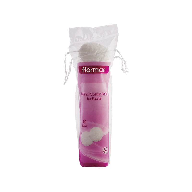 Flormar Round Cotton Pads For Facial 80S
