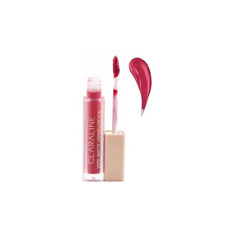 Claraline Lipcream Matte Vivid Matte Liquid Lipstick