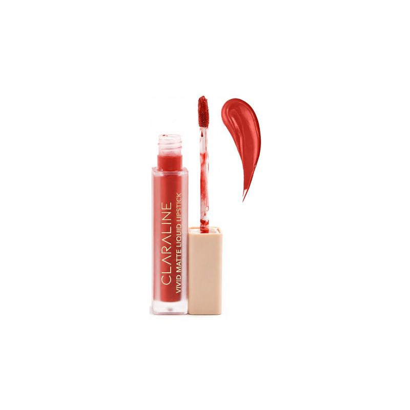 Claraline Lipcream Matte Vivid Matte Liquid Lipstick