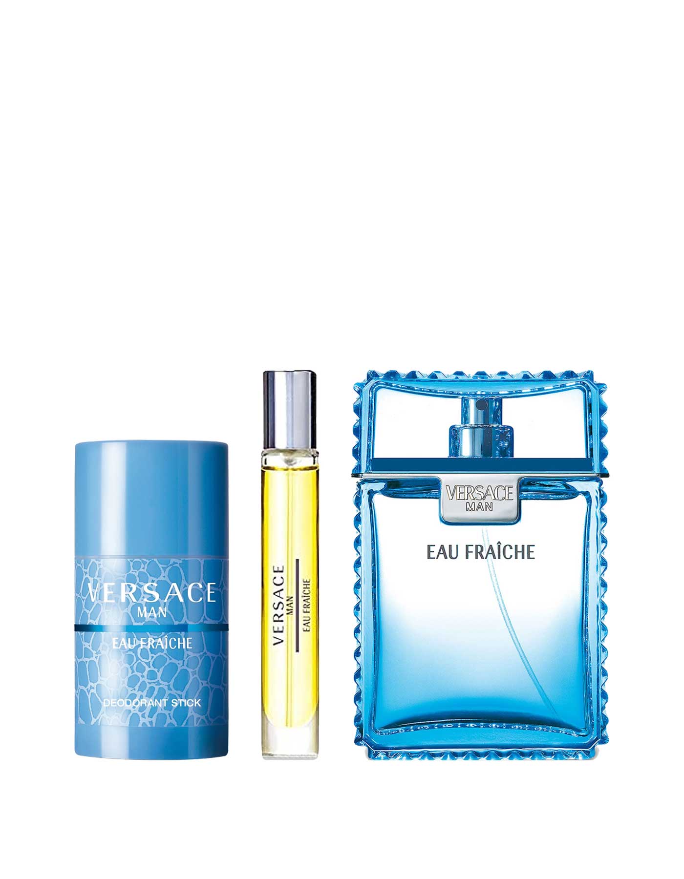 Versace Eau Fraiche Men Set EDT 100Ml+EDT 10+Deo Stick 75Ml