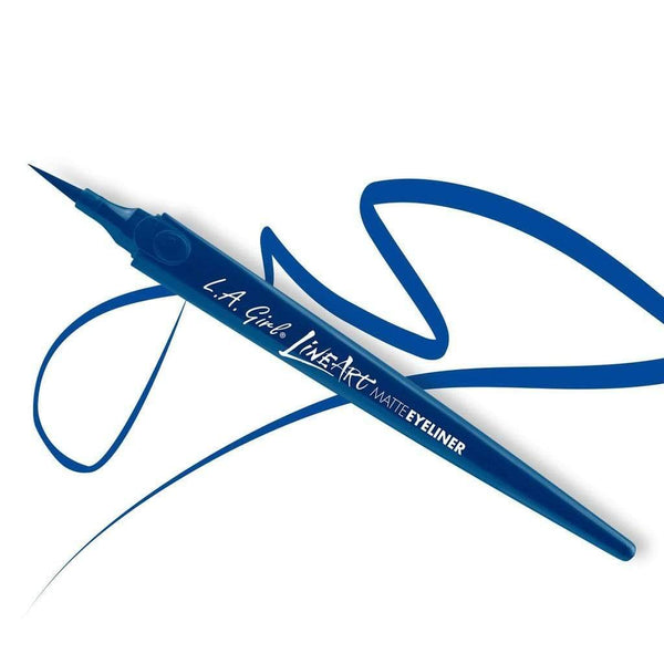 L.A. Girl Line Art Matte Eyeliner - Cobaltcolor: Cobalt