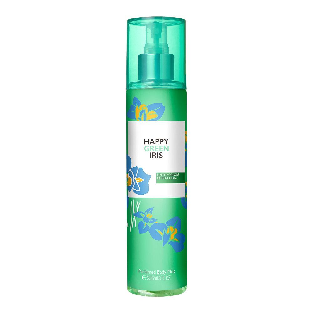 Benetton Happy Green Iris Body Mist 236Ml