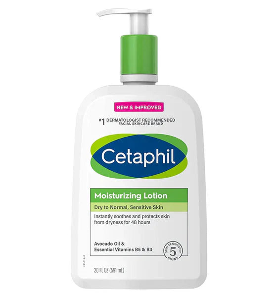 Cetaphil Moisturizing Avocado Oil Vitamins B5 & B3 Lotion 591Ml