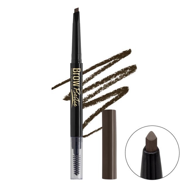 Brow Bestie Triangular Auto Pencil Spoole Black Brown