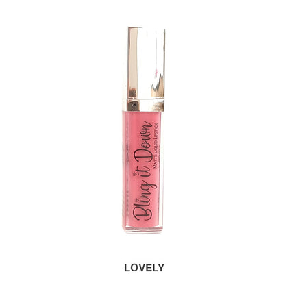 Nadia Hussain Bling It Down Matte Lipsticks