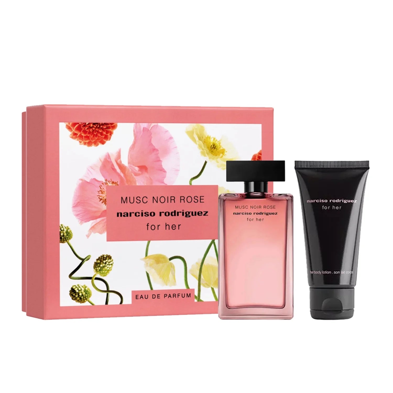 For Her Musc Noir Rose Edp M. Day 23 50Ml Edp + Bl 50Ml