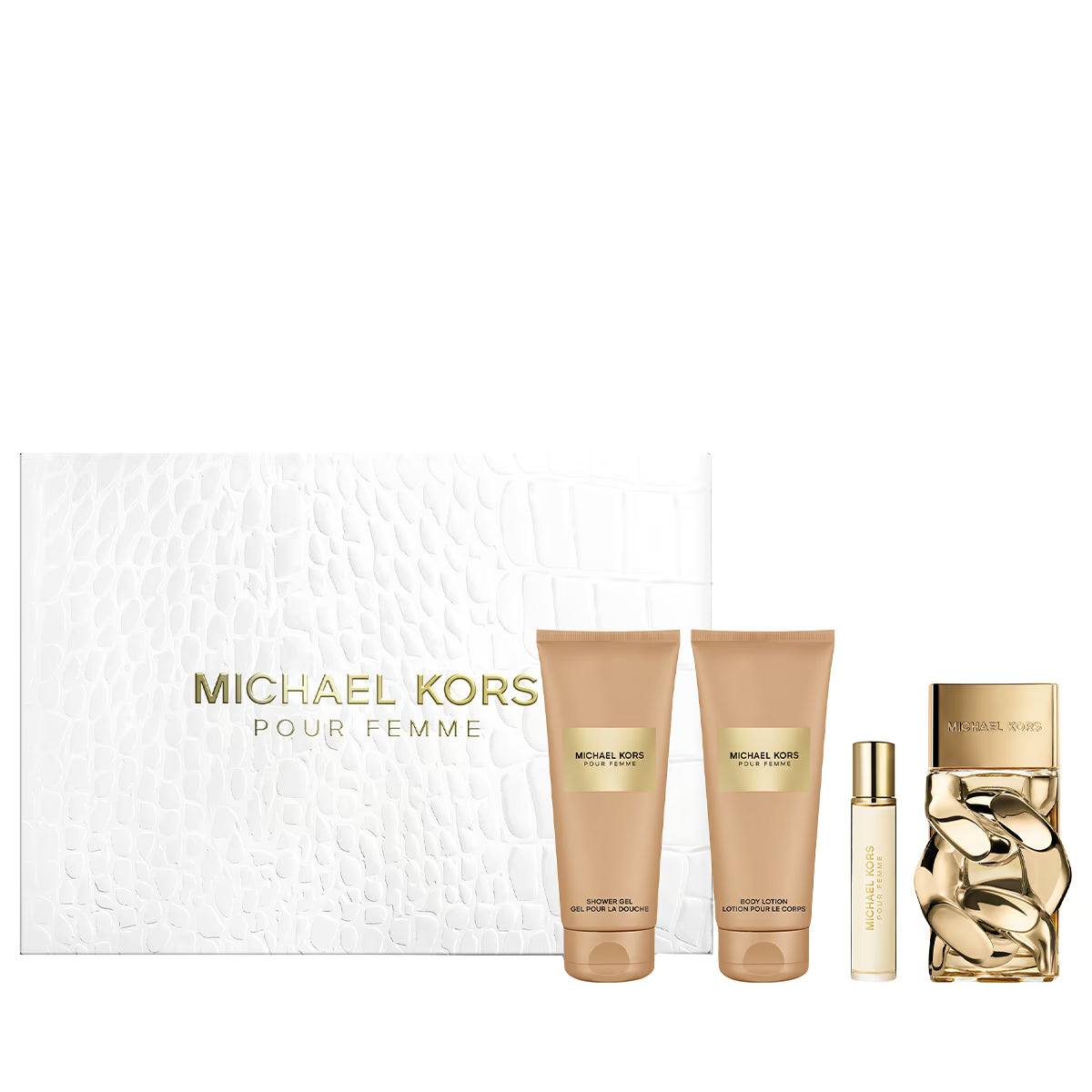 Michael Kors Pour Femme Set Edp 100Ml + Bl 100Ml + Sg 100Ml + Edp Ts 10Ml Sets