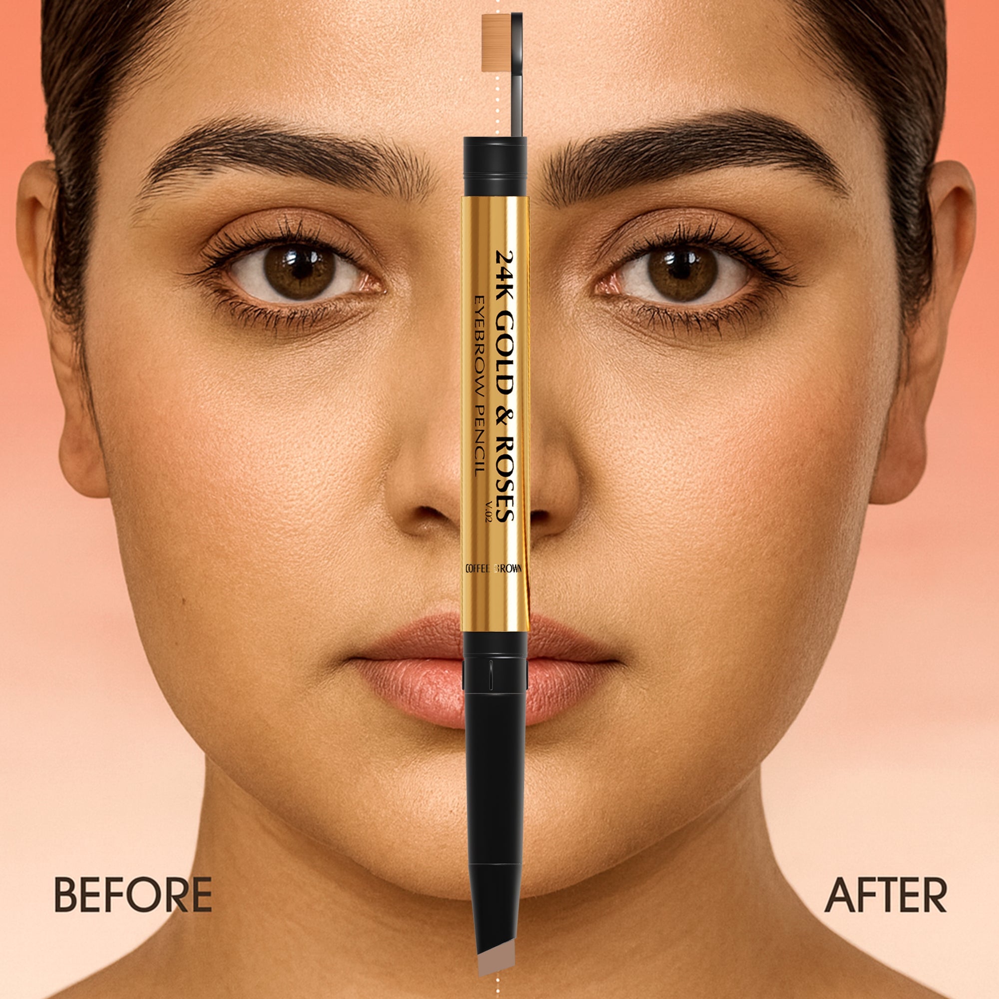 24K Gold & Roses V.02 Eyebrow pencil