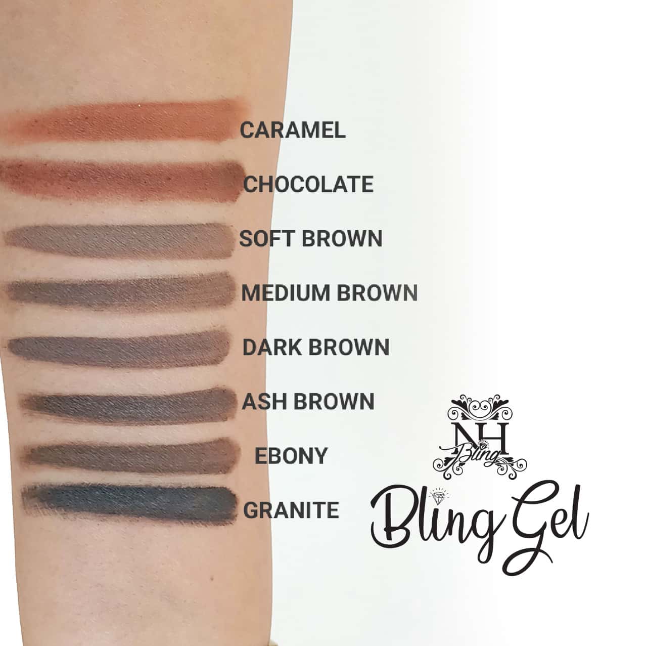 Nadia Hussain Eye Liner Bling Eye Brow Gel